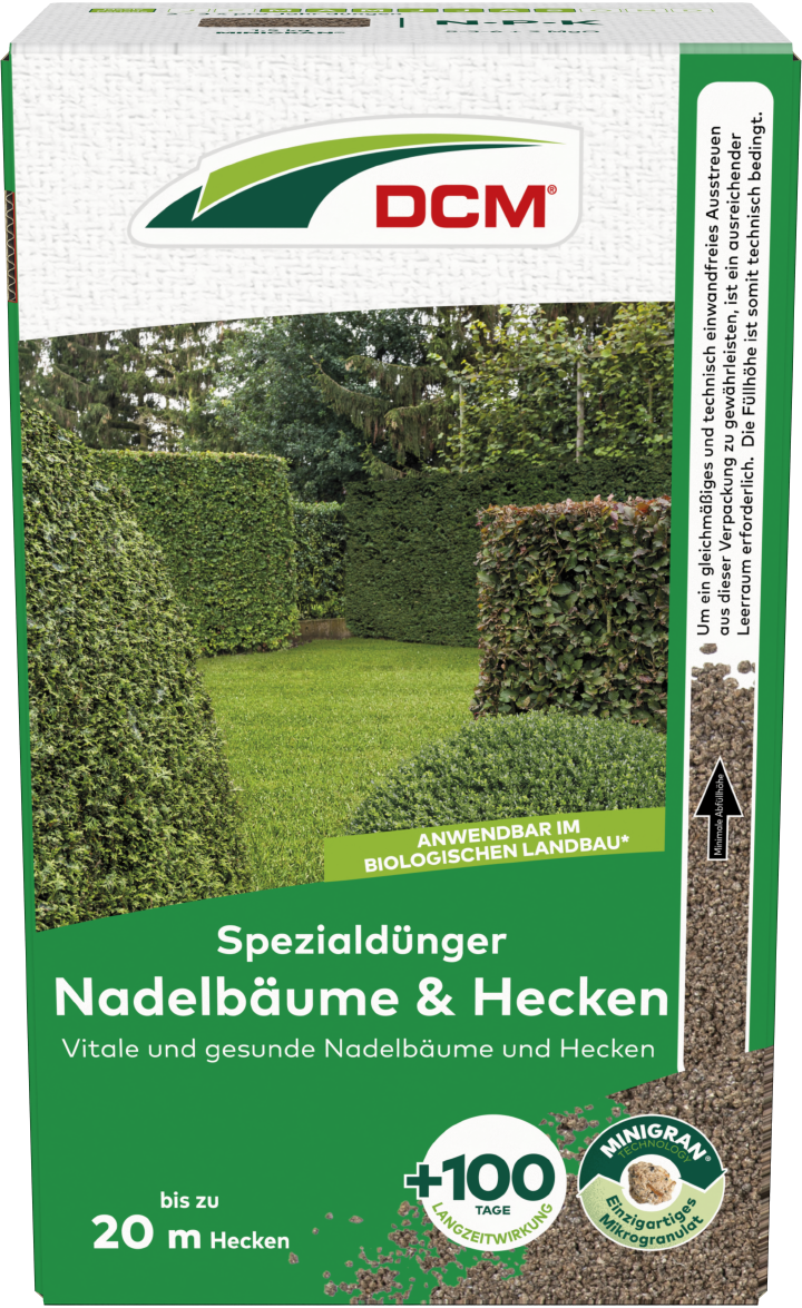 DCM Spezialdünger Nadelbäume & Hecken